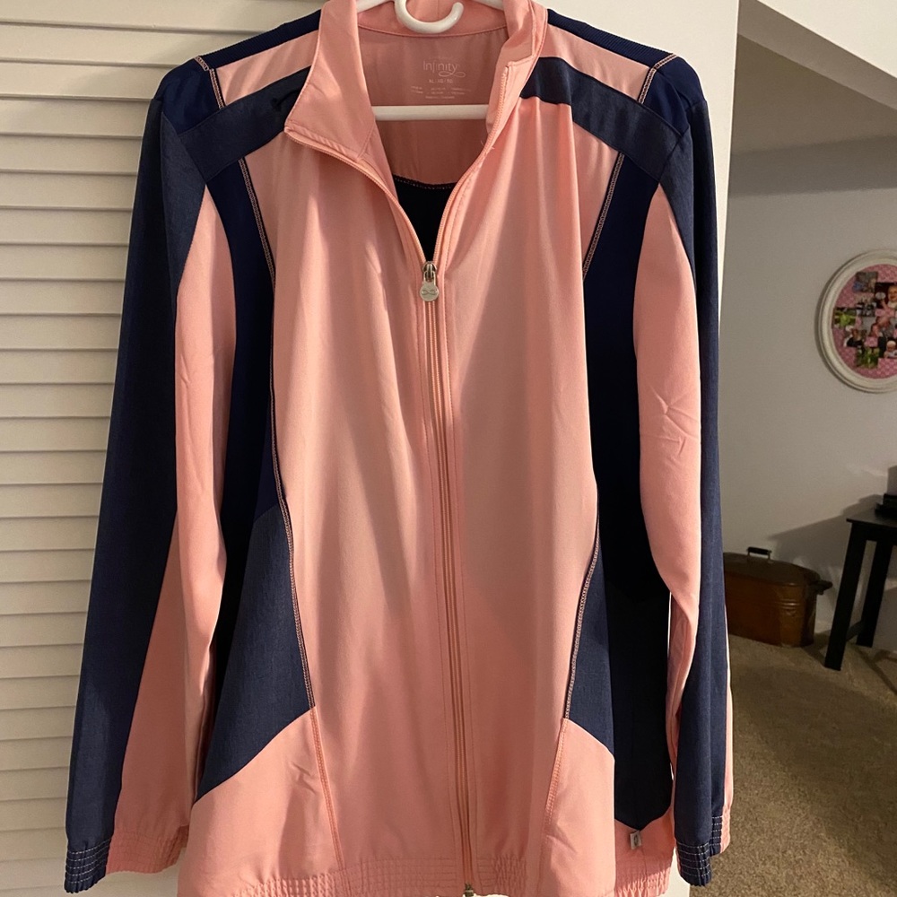Infinity Healthcare warmup jacket